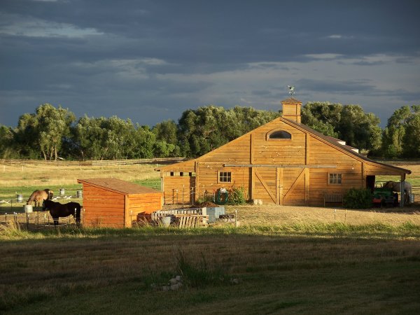 Photo of barn